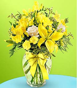 Yellow Ribbon Bouquet