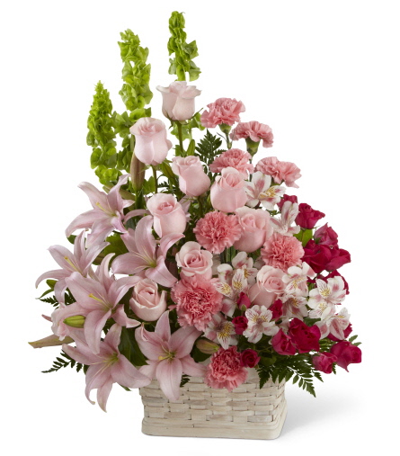 Janousek Florist - Pink Flowers - Beautiful Spirit Arrangement S22-4485d